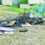 Properties of Algerian churches have been burned. Via El Watan