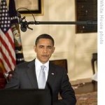 President Barack Obama speaking to the nation on his stimulus package. Via White House